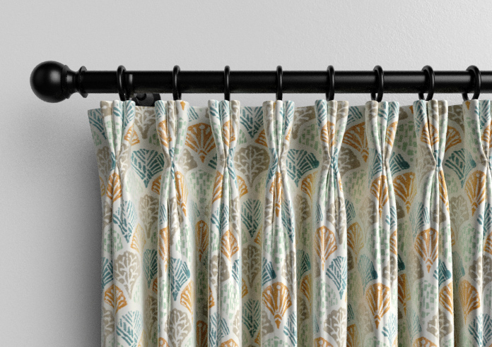 Foxley Faux Silk, Nautilus - Made to Measure Curtain - Image 11
